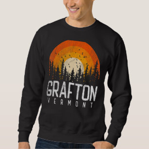 Grafton Vermont V 70s 90s Retro City Trui