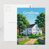 Grafton, Vermont VS Briefkaart (Voorkant / Achterkant)