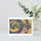 Grafton, West Virginia - Grote Letter-scènes Briefkaart (Staand voorkant)