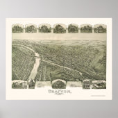 Grafton, WV Panorama - 1898 Poster (Voorkant)