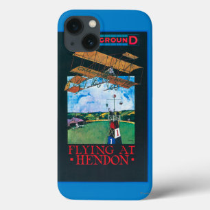Grahaamwit en vlak boven het Poster van het luchtv iPhone 13 Hoesje