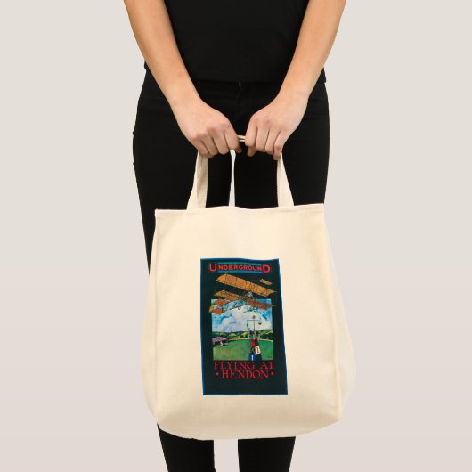 Grahaamwit en vlak boven het Poster van het luchtv Tote Bag (Voorkant (product))