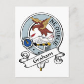 Graham Clan Badge Briefkaart (Voorkant)