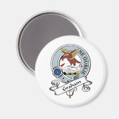 Graham Clan Badge Magneet (Voorkant / Achterkant)