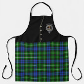 Graham Clan Badge & Tartan Kilt Schort (Voorkant)