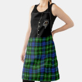 Graham Clan Badge & Tartan Kilt Schort (Insitu)