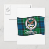 Graham Clan Briefkaart (Voorkant / Achterkant)