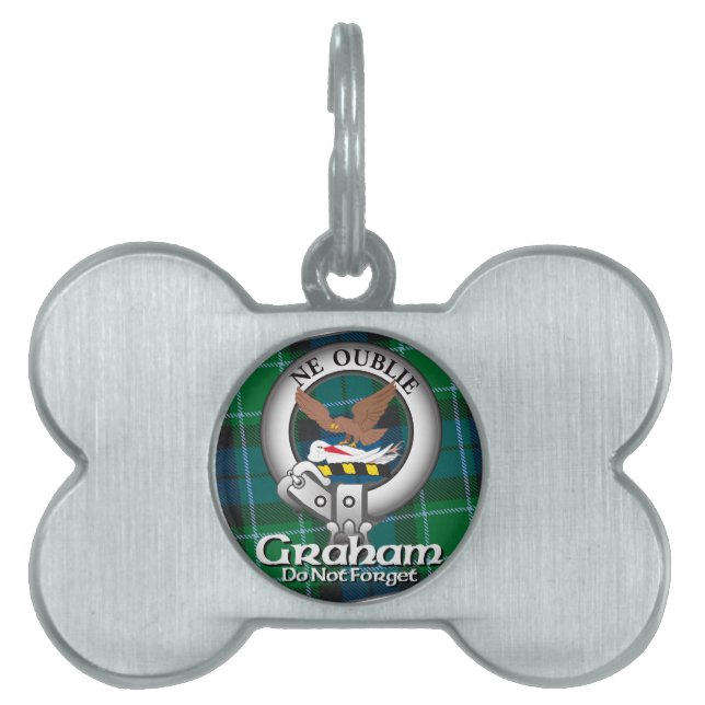 Graham Clan Huisdieren Naamplaatje (voorkant)