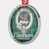 Graham Clan Metalen Ornament (Links)
