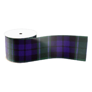 Graham clan Pset Scottish tartan Grosgrain Lint