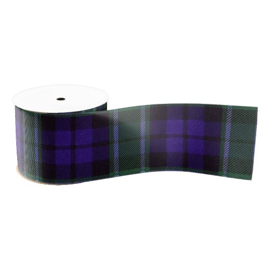 Graham clan Pset Scottish tartan Grosgrain Lint (Spoel)