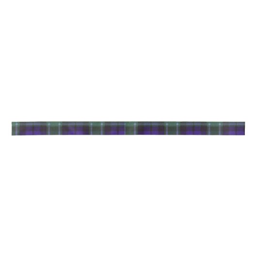 Graham clan Pset Scottish tartan Satijnen Lint (Voorkant)