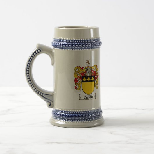 GRAHAM FAMILIE CREST - GRAHAM WAPENKUST BIERPUL (Links)
