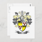 Graham Family Crest Coat of Arms Briefkaart (Voorkant / Achterkant)