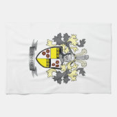 Graham Family Crest Coat of Arms Theedoek (Horizontaal)