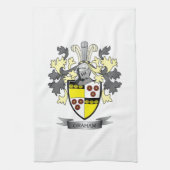 Graham Family Crest Coat of Arms Theedoek (Verticaal)