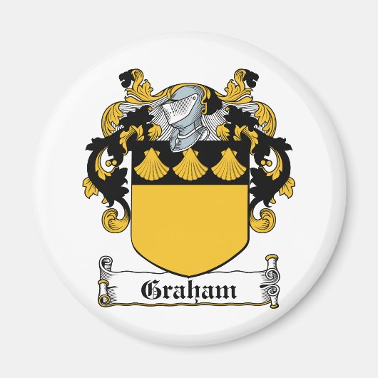 Graham Family Crest Magneet (Voorkant)