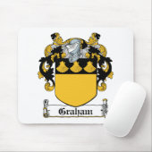 Graham Family Crest Muismat (Met muis)