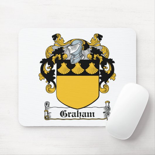 Graham Family Crest Muismat (Met muis)
