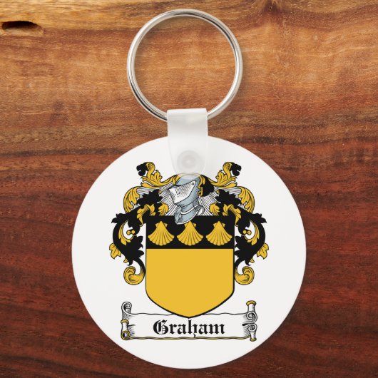 Graham Family Crest Sleutelhanger (Voorkant)
