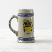 Graham Family Crest Stein Bierpul (Links)