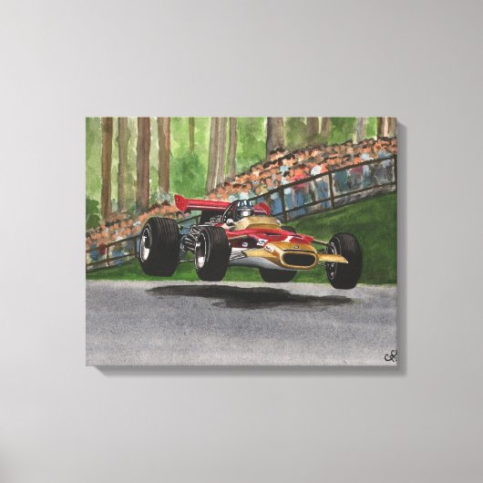 Graham Hill Canvas Afdruk (Voorkant)