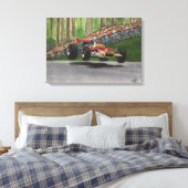 Graham Hill Canvas Afdruk (Insitu (Slaapkamer))