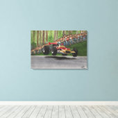 Graham Hill Canvas Afdruk (Insitu (Houten vloer))