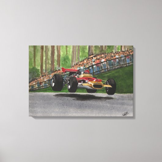 Graham Hill Canvas Afdruk (Voorkant)