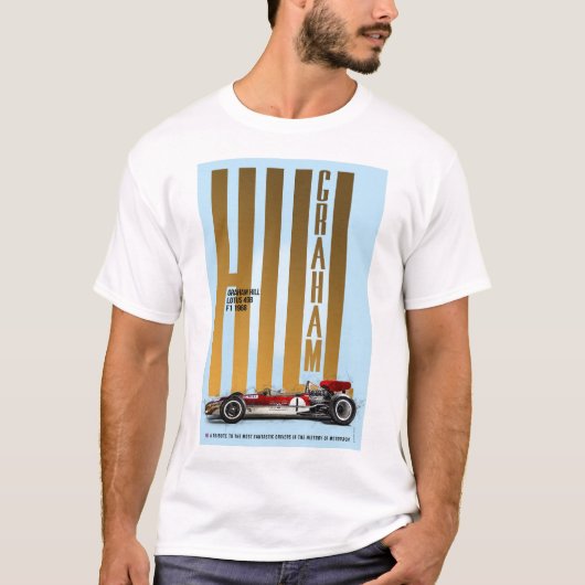 Graham Hill Tribute T-shirt (Voorkant)