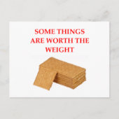 graham krakers briefkaart (Voorkant)