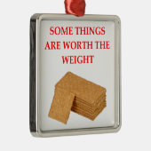 graham krakers metalen ornament (Rechts)