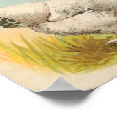 Graham - Light Brahma Chickens Portfolio Poster (Hoek)