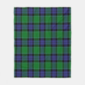 Graham Of Menteith Modern Tartan Fleece Deken (Voorkant)