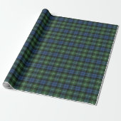 Graham of Montrose Ancient Scottish Tartan Cadeaupapier (Uitgerold)
