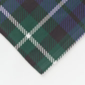 Graham of Montrose Modern Clan badge Tartan Pset Fleece Deken (Hoek)