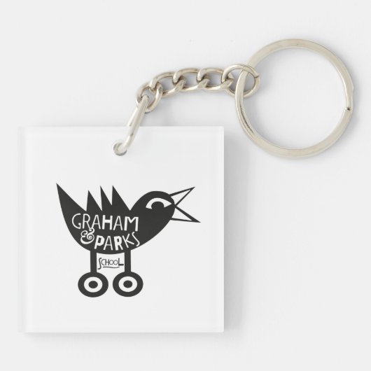 Graham & Parks Logo Sleutelhanger (Achterkant)