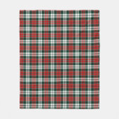 Graham Plaid Fleece Deken (Voorkant)