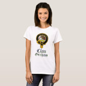 Graham scottish crest en tartan clan name t-shirt (Voorkant volledig)