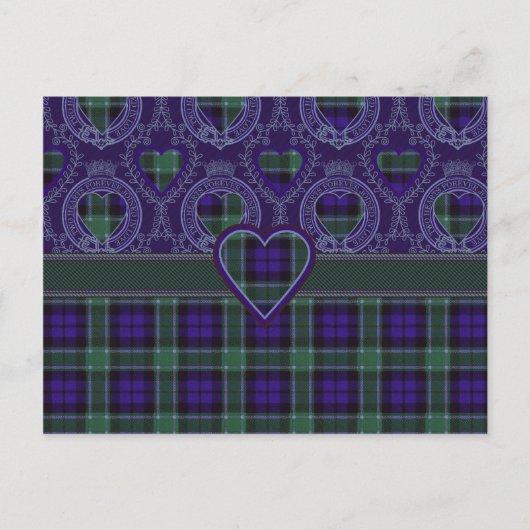 Graham Scottish tartan Briefkaart (Voorkant)