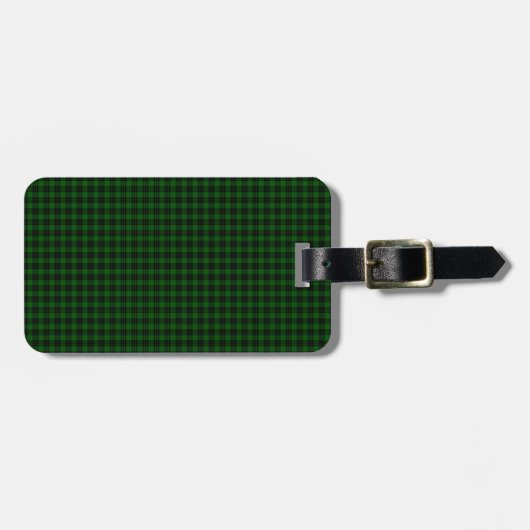 Graham Tartan Bagagelabel (Voorkant horizontaal)