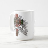 Graham Tartan Cross Koffiemok (Voorkant links)