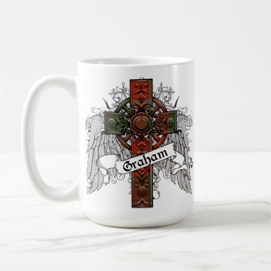 Graham Tartan Cross Koffiemok (Links)
