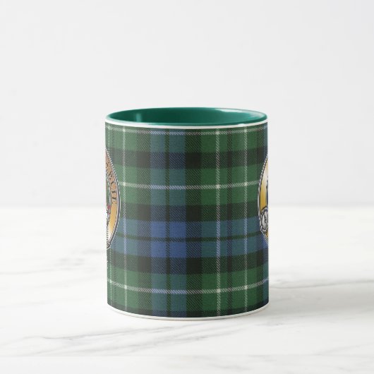 Graham Tartan en Badge Mok (Midden)