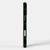 Graham tartan groene zwarte pleister Case-Mate iPhone case (Achterkant / Rechts)