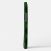 Graham tartan groene zwarte pleister Case-Mate iPhone case (Achterkant / Rechts)