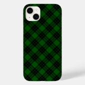 Graham tartan groene zwarte pleister Case-Mate iPhone case (Achterkant)