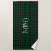Graham Tartan Pset Beach Towel Strandlaken (Voorkant)