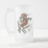 Graham Tartan Unicorn Matglas Bierpul (Links)