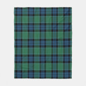 Graham van Menteith Oude Plaid Fleece Deken (Voorkant)